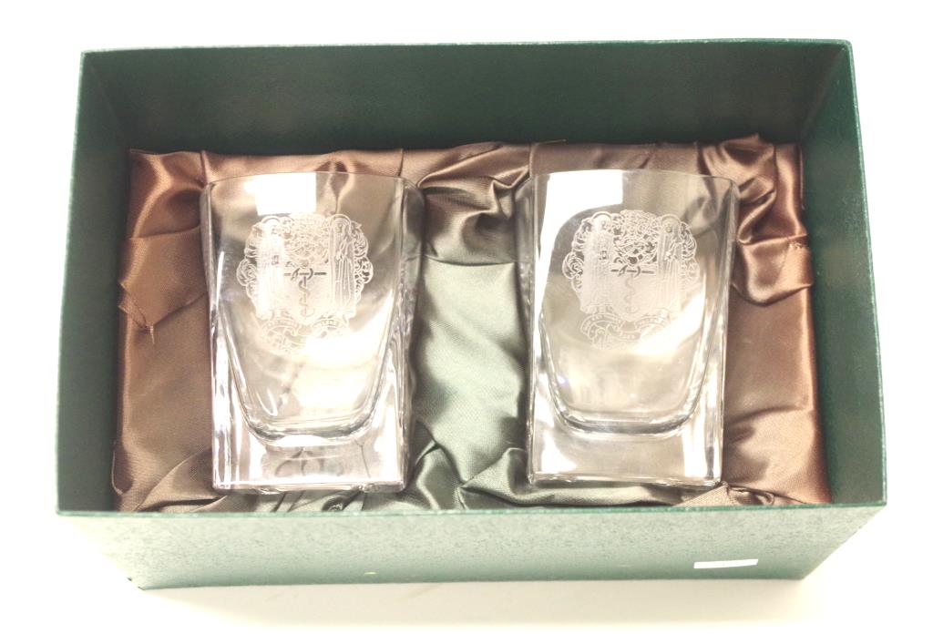 Pair of Sevres Royal Society of Medicine glasses - Image 3 of 3