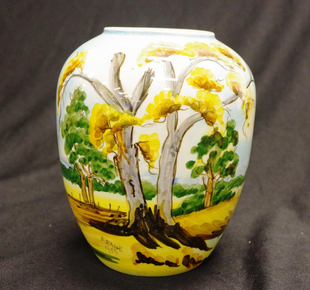 Diana (Aust) handpainted ltd. ed. vase