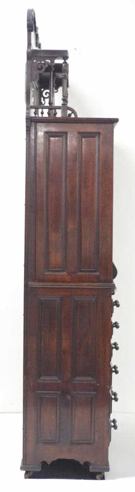 Antique American oak dental cabinet - Image 3 of 4