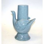 Chinese crackle glaze ceramic dove vase