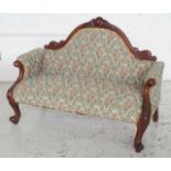 Victorian Rococo style settee