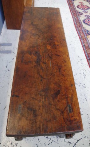 Chinese hardwood side table - Image 3 of 3