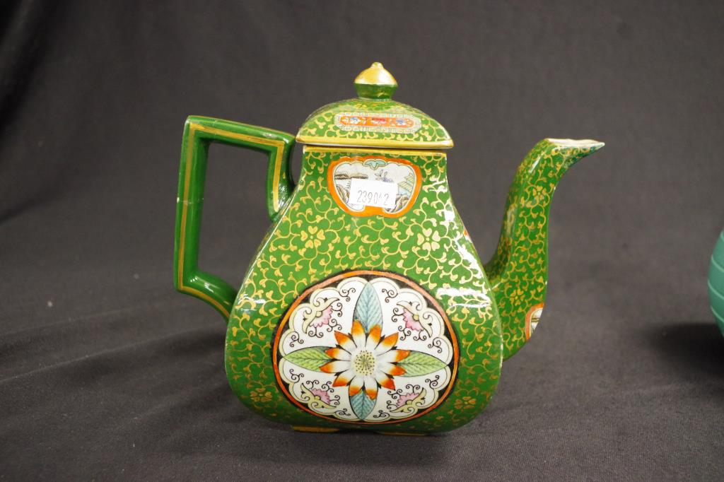 Victorian Ashworths Ironstone teapot - Image 3 of 4