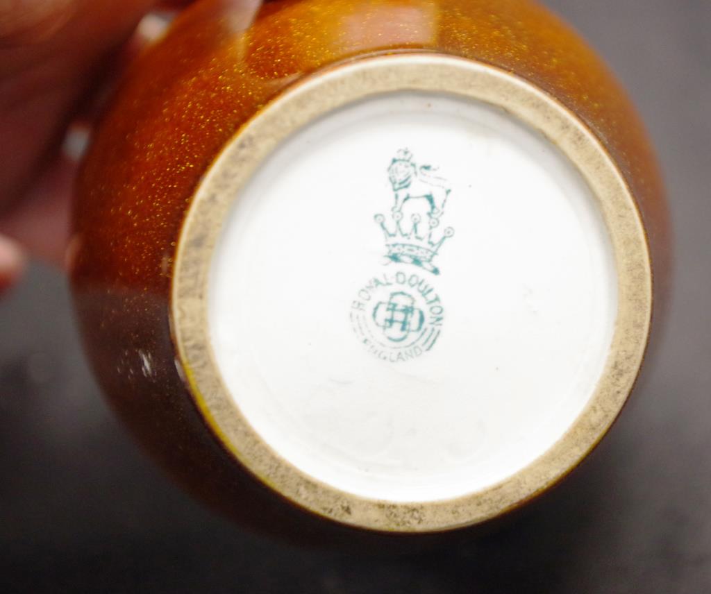 Doulton Flambe exp. glaze Mei-Ping shaped vase - Image 3 of 3