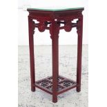 Chinese 2 tier jardiniere stand