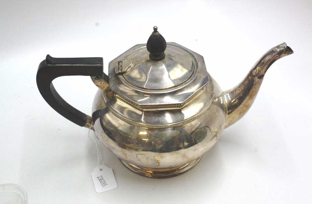 Antique Sanders Australian sterling silver teapot - Image 2 of 4