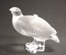 Large Lalique quail