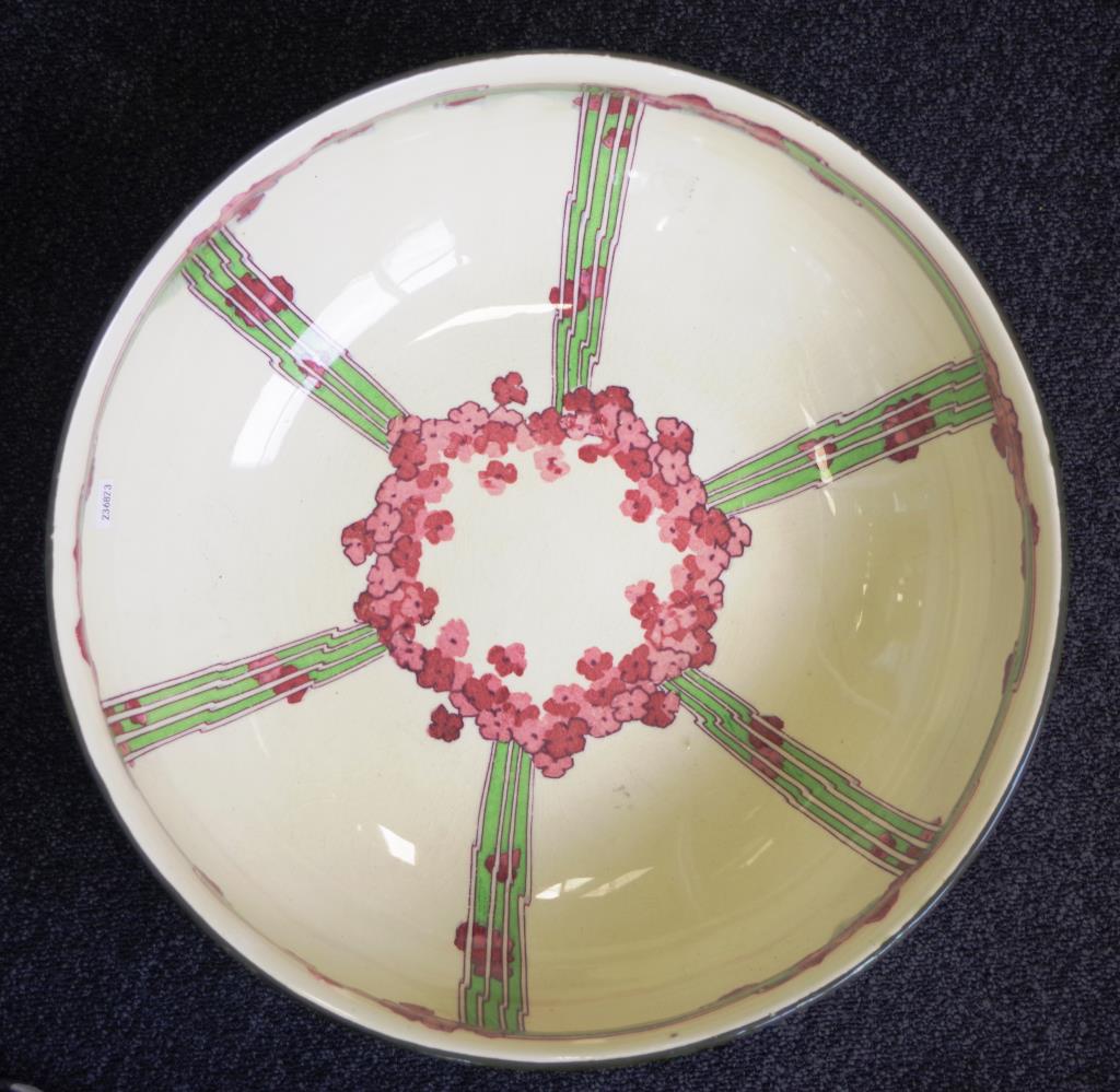 Rare large early Royal Doulton ceramic bowl - Image 2 of 4