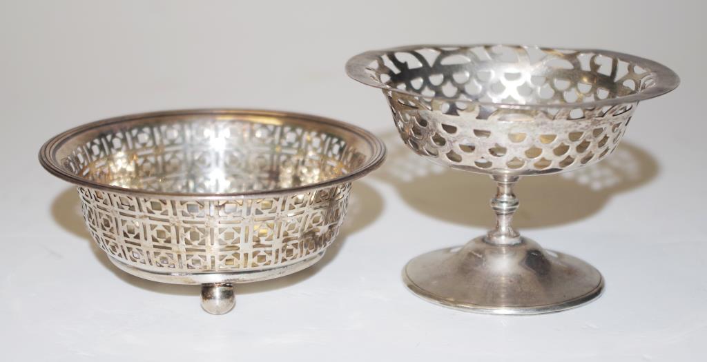 Two various sterling silver sweetmeat bowls - Image 3 of 4