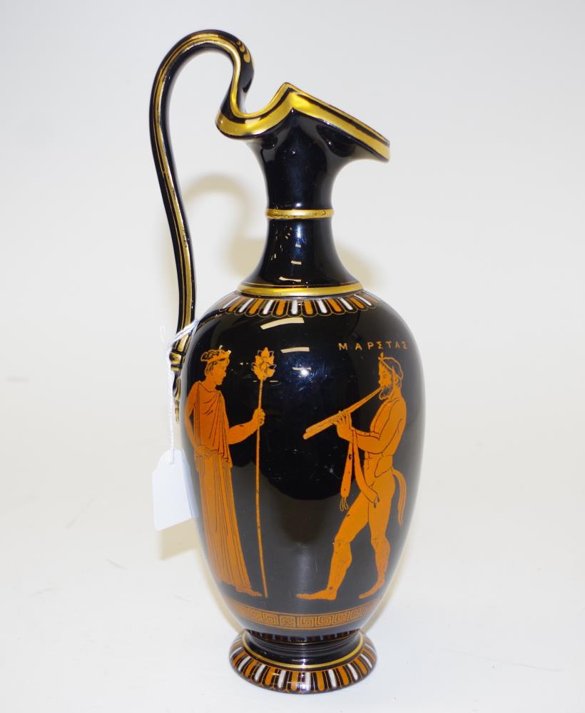 Sam Alcock Denochoe black glaze jug - Image 3 of 4