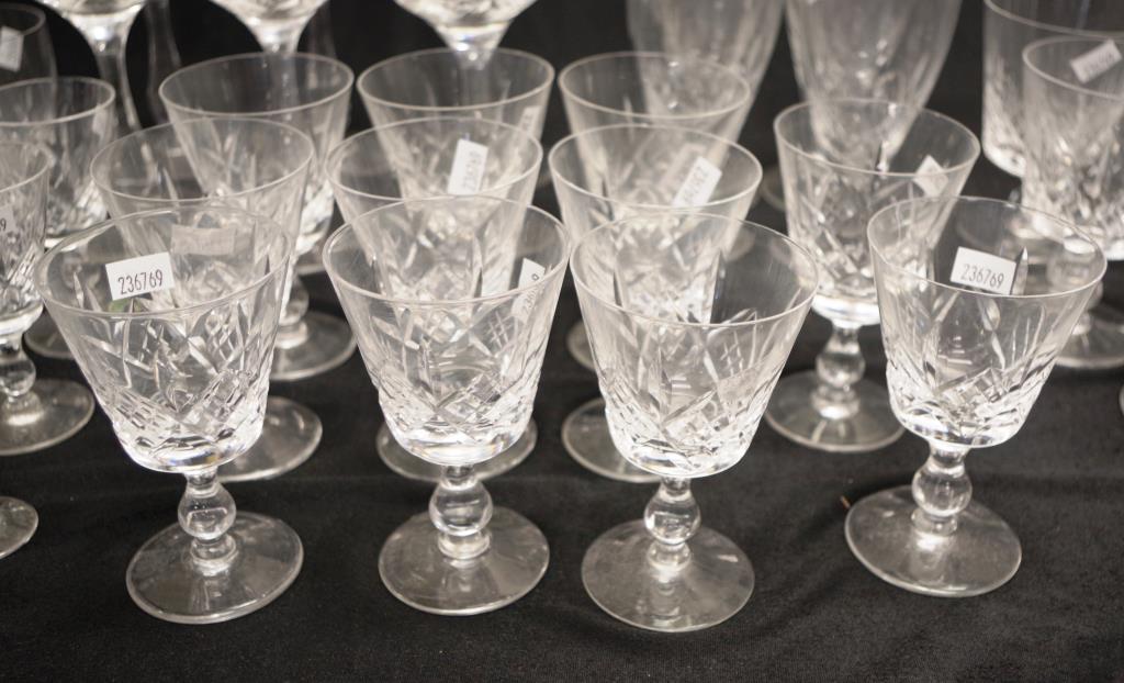 Large suite of Stuart crystal glasses - Image 5 of 12