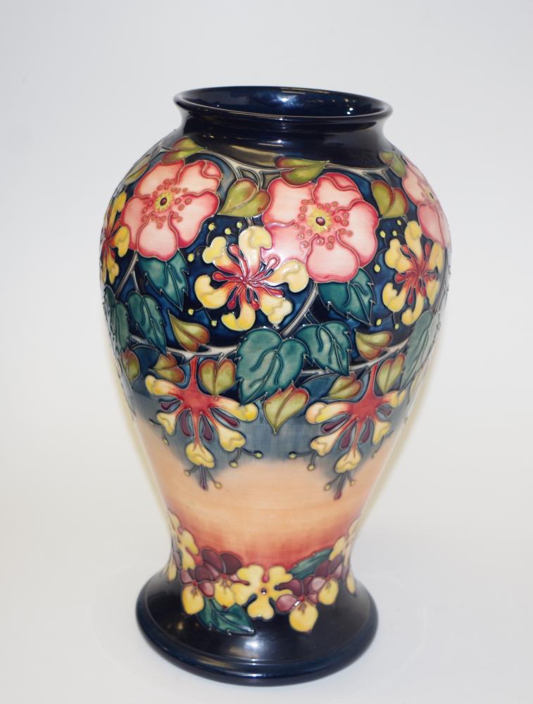 Large Moorcroft Oberon Honeysuckle vase - Image 3 of 4