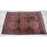 Hand made Middle Eastern wool rug