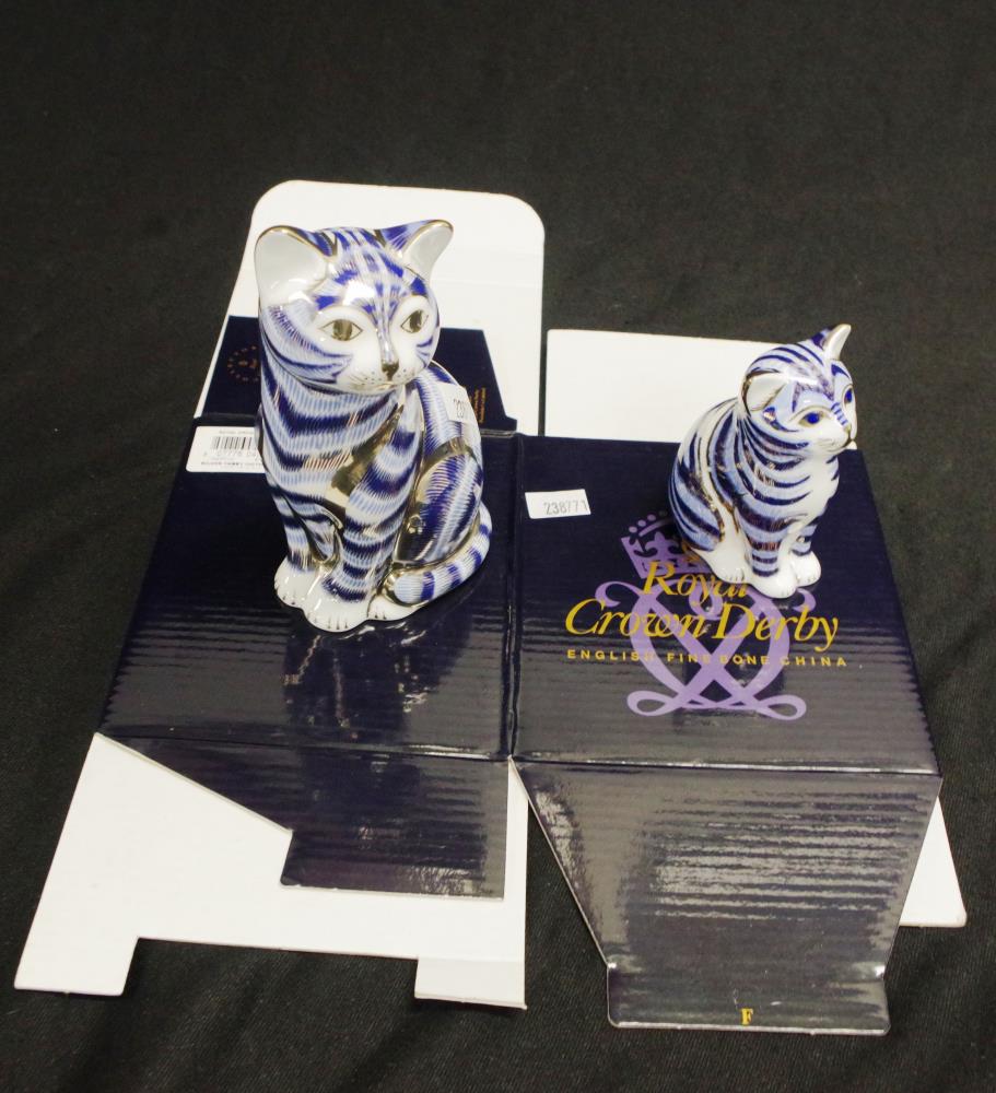 Two Royal Crown Derby "Imari"cat paperweights - Image 5 of 5