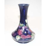 William Moorcroft pansy vase