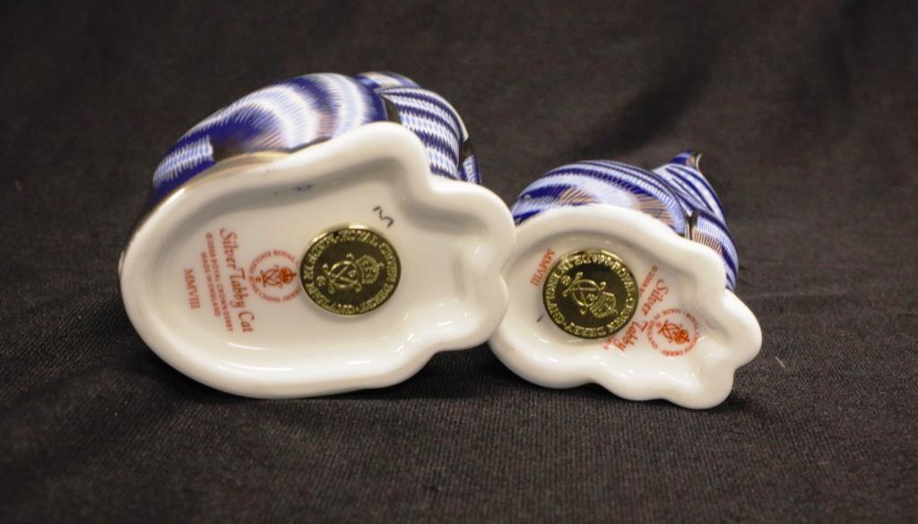 Two Royal Crown Derby "Imari"cat paperweights - Image 4 of 5