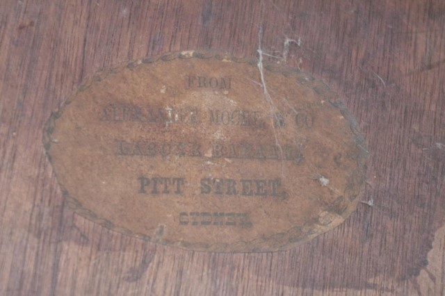 Early Victorian rosewood card table - Image 6 of 6