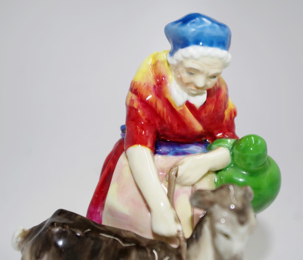 Royal Worcester 'The Old Goat Woman' figurine - Image 2 of 5