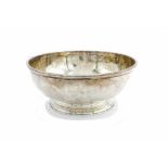 George II silver bowl