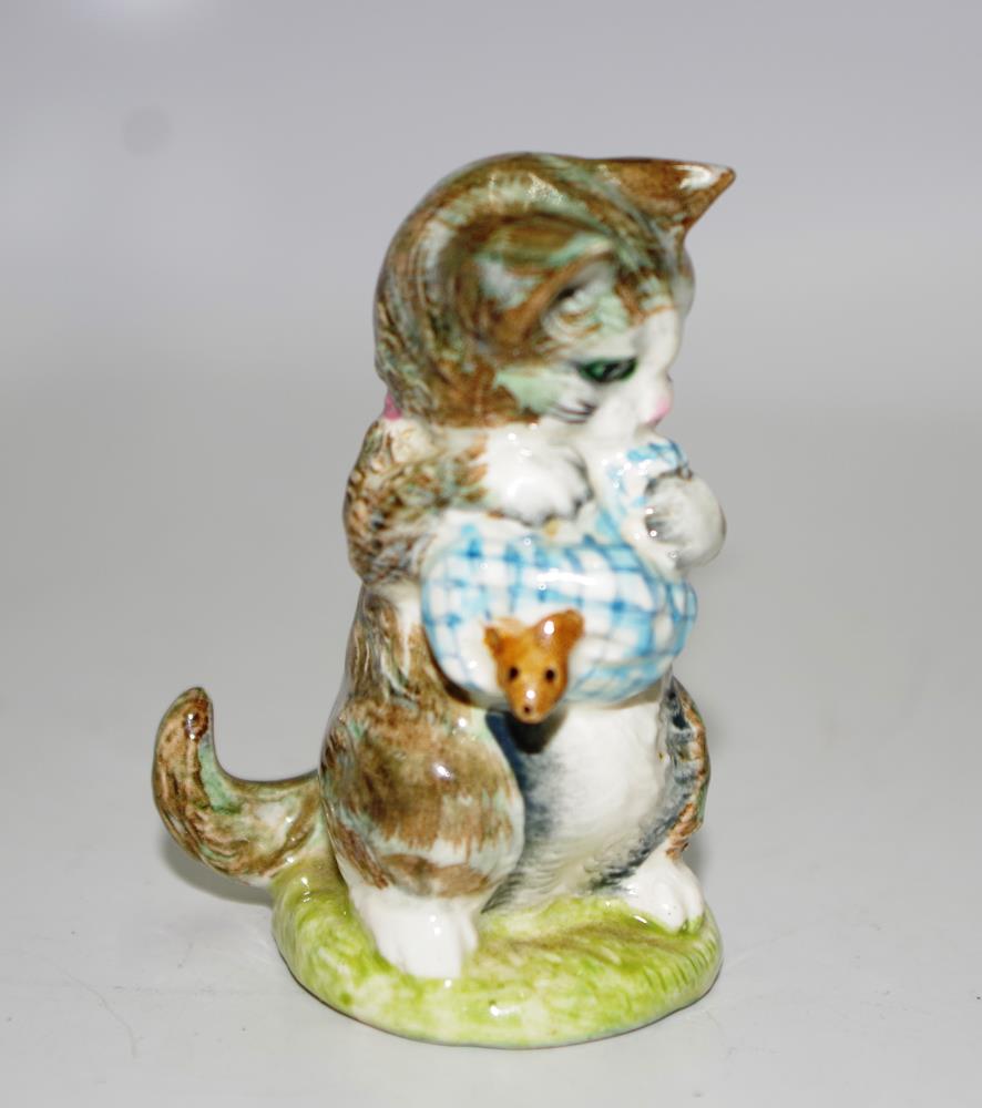 Beswick Beatrix Potter's Miss Moppet cat figure - Image 2 of 3