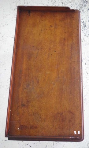 Victorian cedar knee hole desk - Image 4 of 4