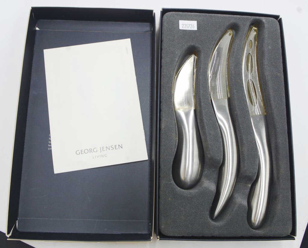 Georg Jensen Living cheese set - Image 2 of 3