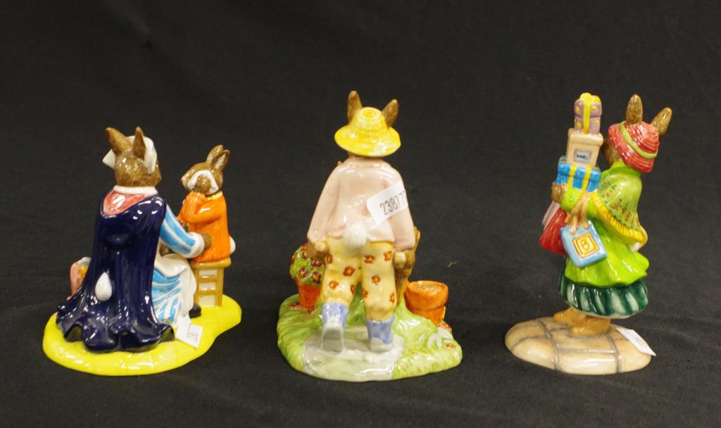 Three Bunnykins tableau style figurines - Image 3 of 4