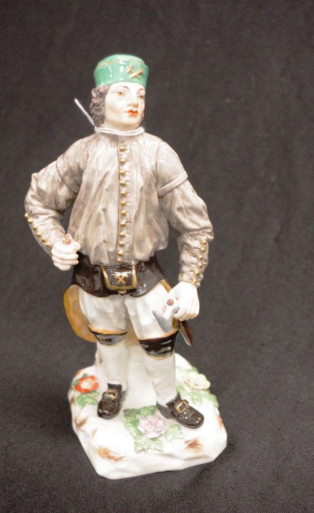 Meissen 'Russian Woodman' figure