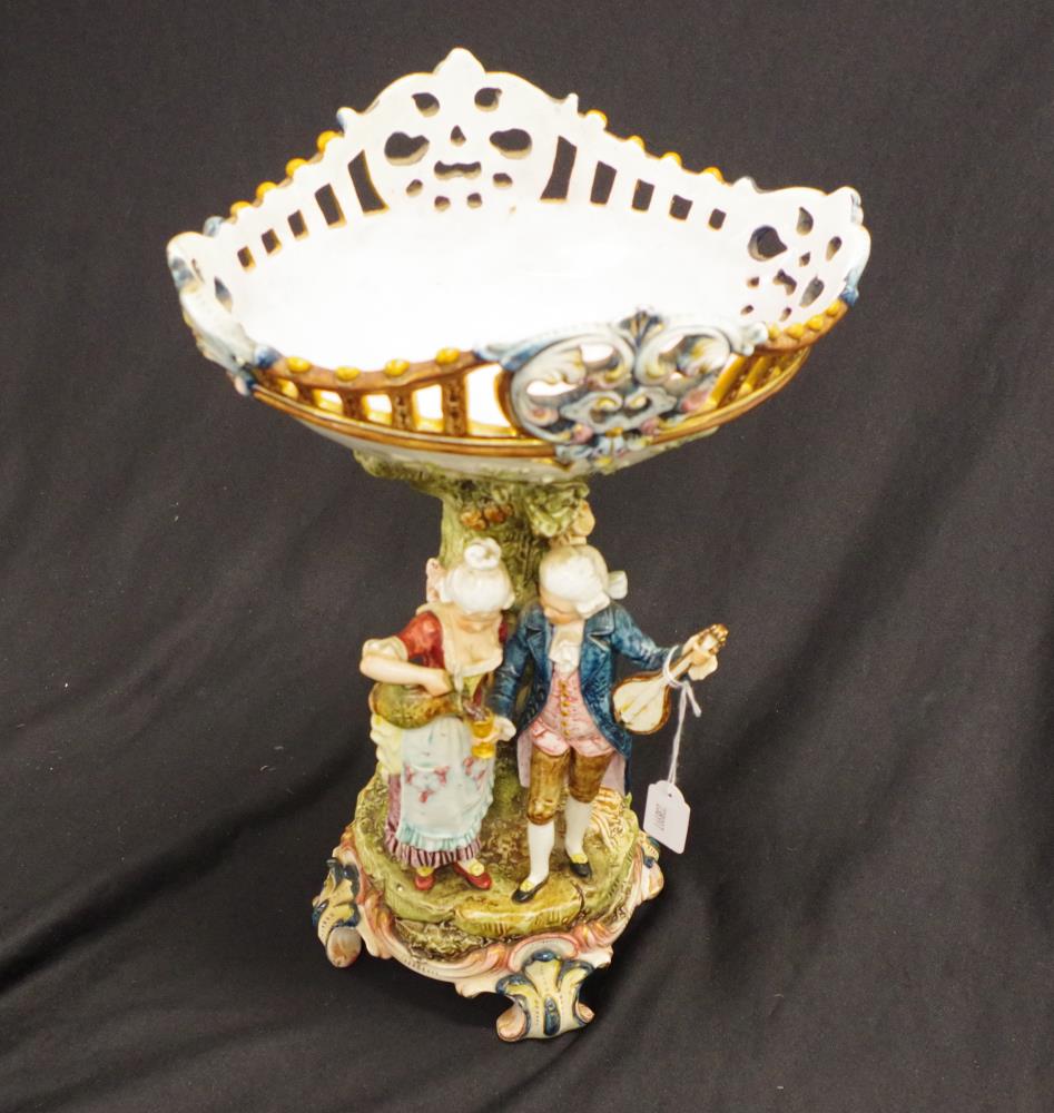 Early German figural centrepiece bowl - Image 3 of 5