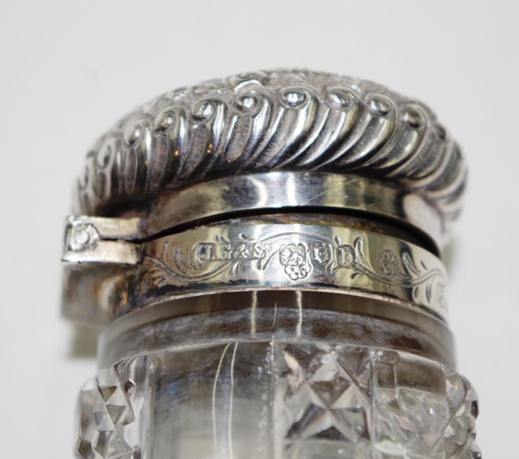 Sterling silver scent bottle - Image 4 of 4