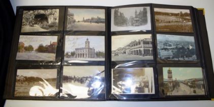 Album of antique & vintage postcards