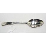 George III sterling silver soup spoon