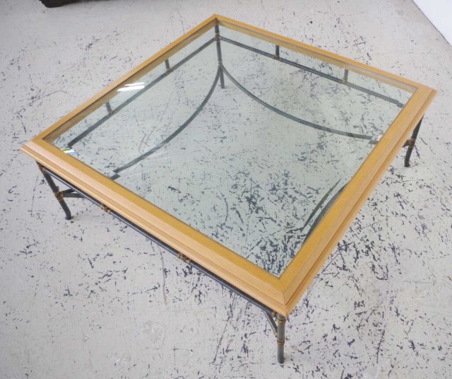 Wrought iron coffee table - Image 2 of 2