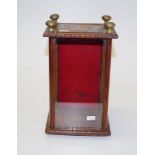 Antique French specimen display case