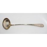 George III Scottish sterling silver ladle