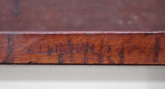 Colonial cedar table A. Lenehan - Image 2 of 9