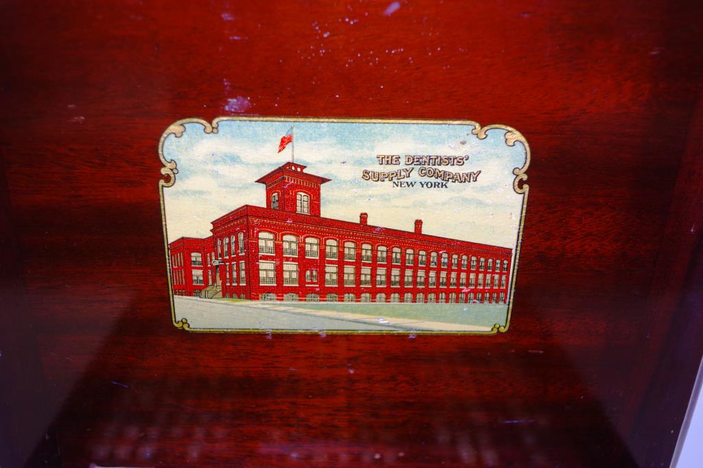 Antique Dentist's Supply Company Tooth Display Box - Image 4 of 5