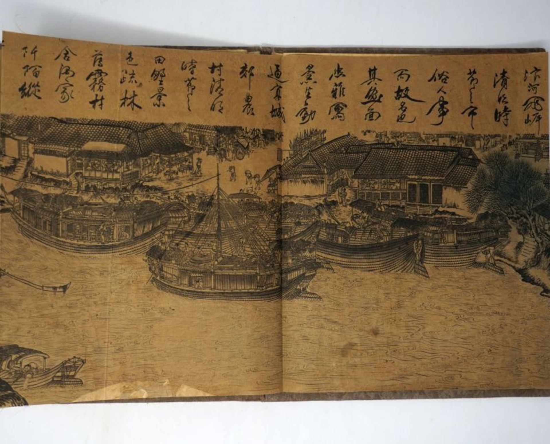 Zhang Zeduan: Qingmíng Shànghé Tú (sinice: Die Qingming-Rolle).