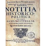 Winckelmann, Johann Just: Notitia historico-politica veteris Saxo-Westphaliae