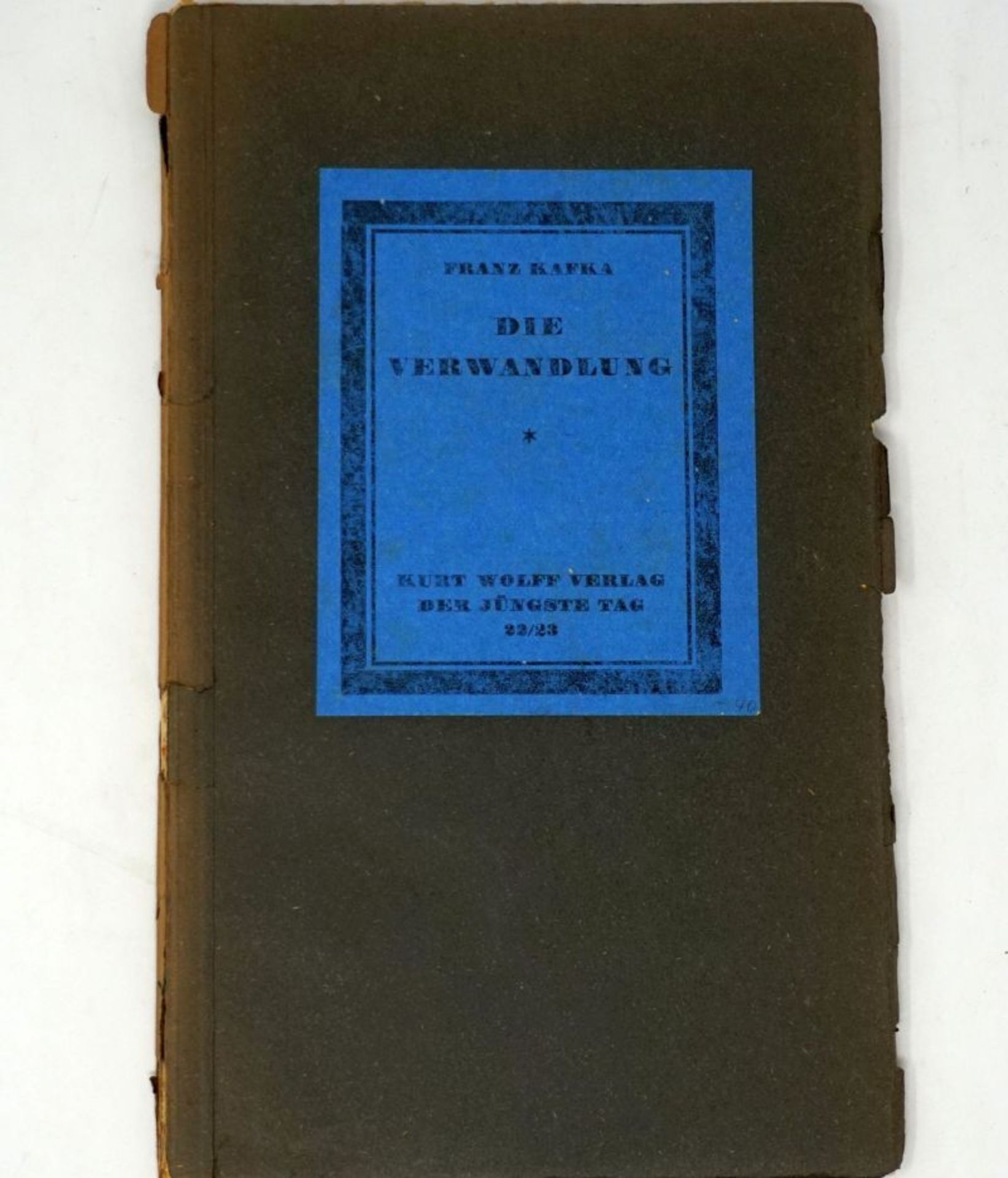 Kafka, Franz: Die Verwandlung (2. Ausgabe 1917)