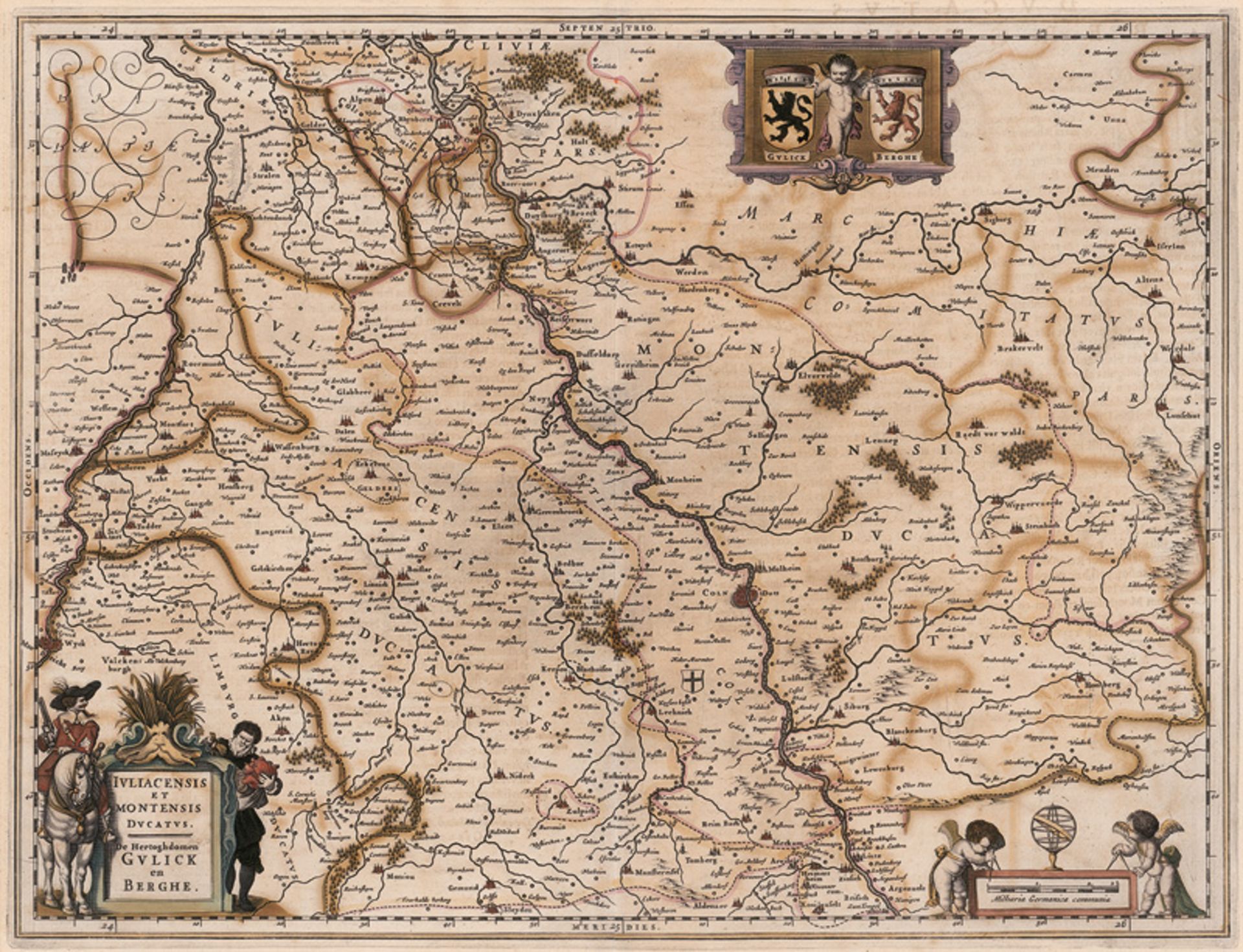 Blaeu, Willem Janszoon: Jülich und Berg