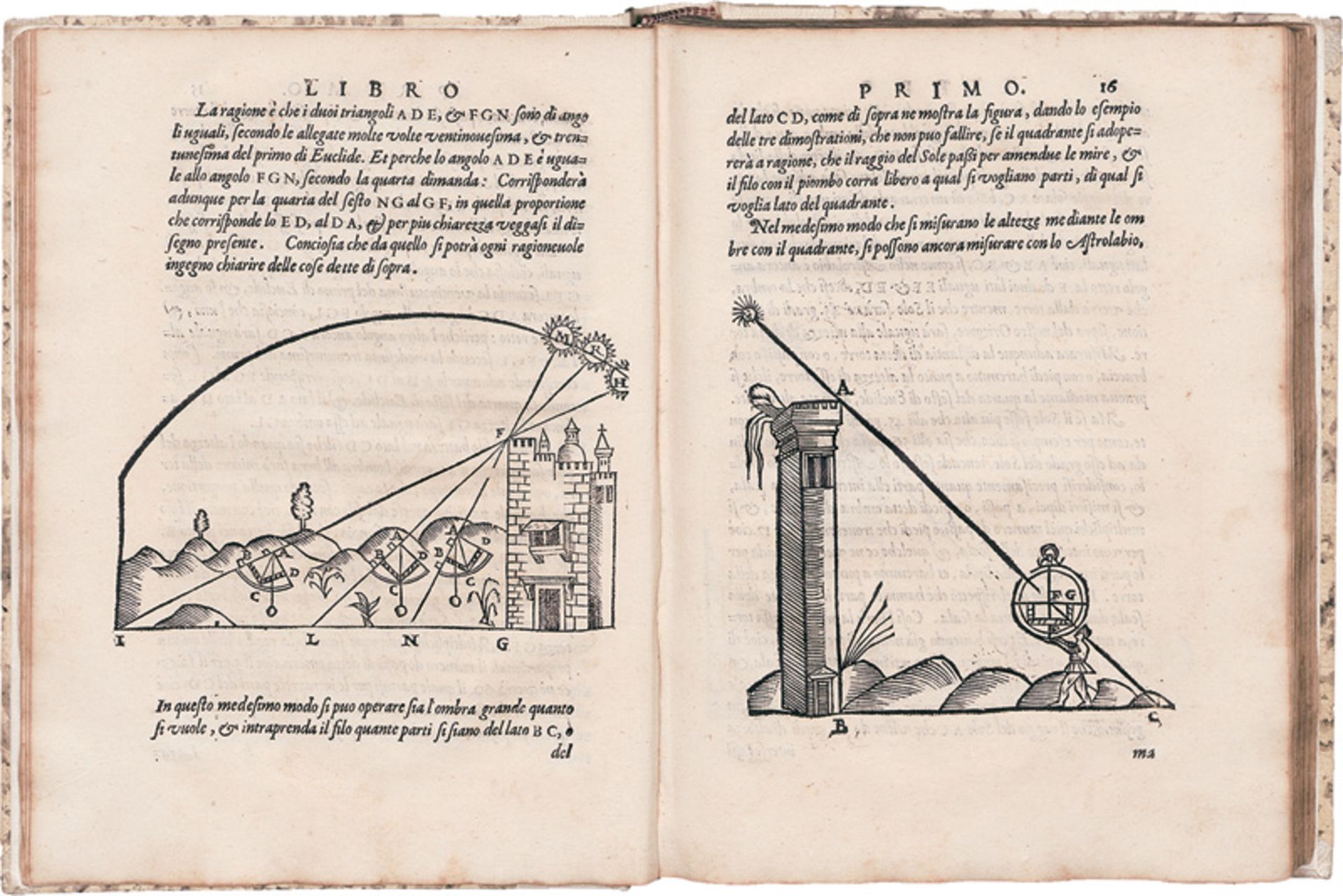Bartoli, Cosimo: Del modo di misurare le distantie, le superficie, i corp...