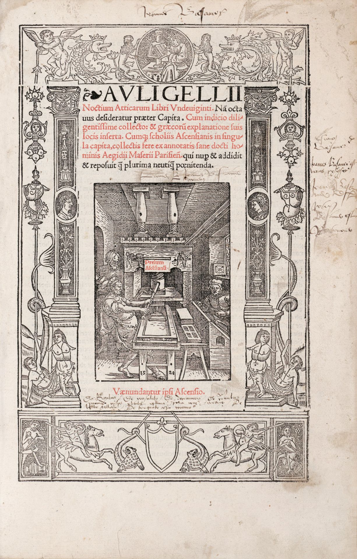 Priscianus Caesariensis: Opera. 1523 - Bild 2 aus 3