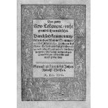 Das gantz New Testament: recht grundtlich verteütschet (Zürich 1614)