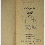Lyriker für VauO: Hrsg. von H. Liersch zum 26.9.1992