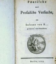 Bandemer, Susanne von: Poetische und prosaische Versuche