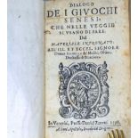 Bargagli, Girolamo: Dialogo de i givochi Senesi