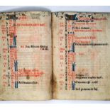 Kalendarium: eines Stundenbuchs des englischen Ritus. Lateinische Han...