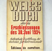 Weissbuch 30. Juni 1934: Über die Erschiessungen