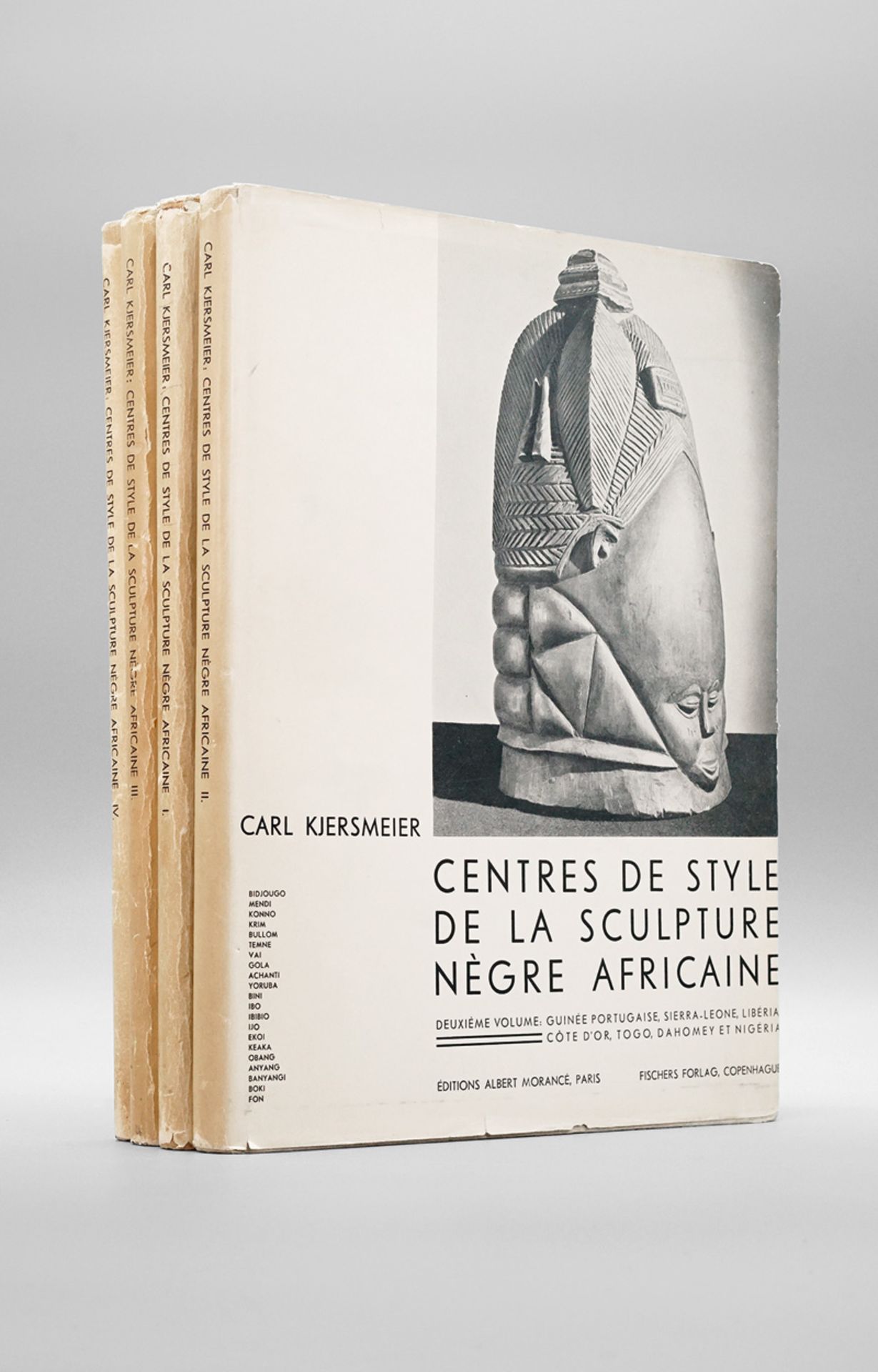 Kjersmeier, Carl: Centres de style de la sculpture nègre africaine